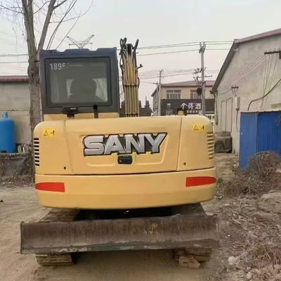 2200rpm Mini Digger SANY 75C Mesin Penggali Tangan Kedua 7280kg