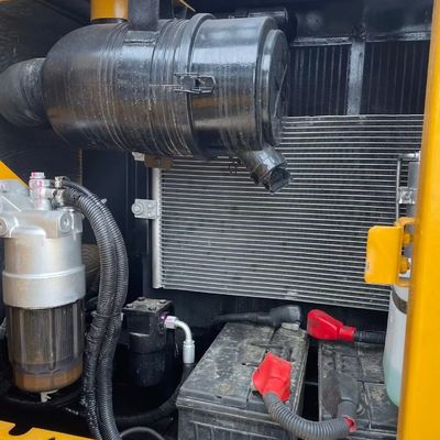 Kuning digunakan Mini Digging Machine SANY 95c bekas Excavator 9180kg