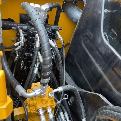 Kuning digunakan Mini Digging Machine SANY 95c bekas Excavator 9180kg