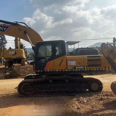 Penghijauan bekas Excavator Besar Digger Sany365h Mesin konstruksi bekas