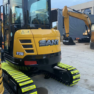 Mesin Penggali Hidrolistik SANY 35U Mesin Penggerak Bumi 3780 kg