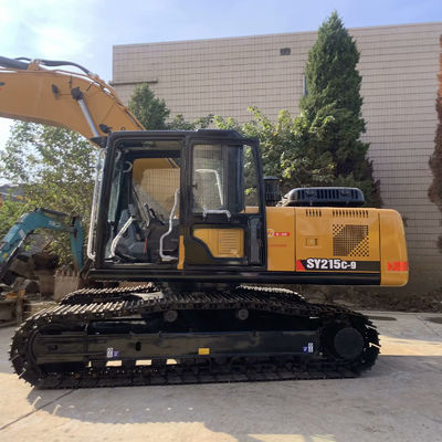 Infrastruktur Bangunan Crawler Jenis Excavator bekas Sany 215 Tugas berat 21900 kg