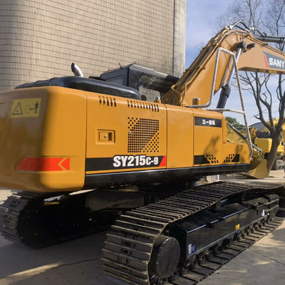 Infrastruktur Bangunan Crawler Jenis Excavator bekas Sany 215 Tugas berat 21900 kg