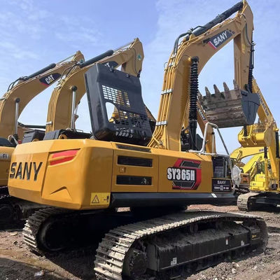 Digunakan Crawler Jenis Excavator SANY SY365 bekas Excavator untuk pekerjaan pertambangan