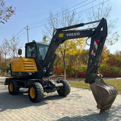 VOLCO EC60 Digunakan Mesin Excavator Multifungsi Crawler 2nd Hand Diggers