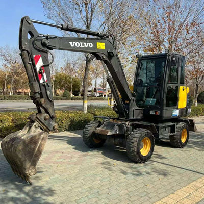 VOLCO EC60 Digunakan Mesin Excavator Multifungsi Crawler 2nd Hand Diggers