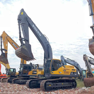 Peralatan Excavator yang Digunakan Hidraulik VOLVO EC480 hemat bahan bakar untuk pembongkaran