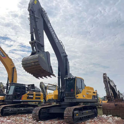 Peralatan Excavator yang Digunakan Hidraulik VOLVO EC480 hemat bahan bakar untuk pembongkaran