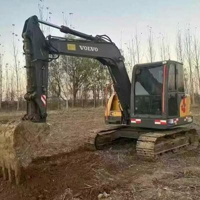 Volvo 80D Digger Mini Excavator 42kw 2100rpm Untuk Pembangunan Jalan