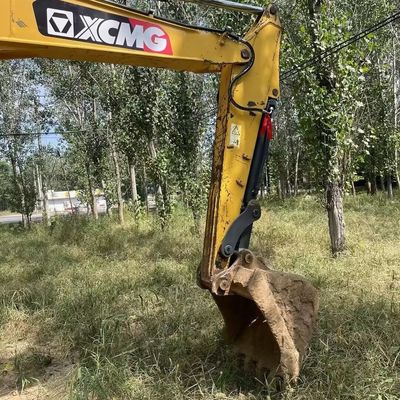 Kuning Digunakan XCMG Excavator Digger Xcmg 60DA Mesin Excavator Crawler Kecil