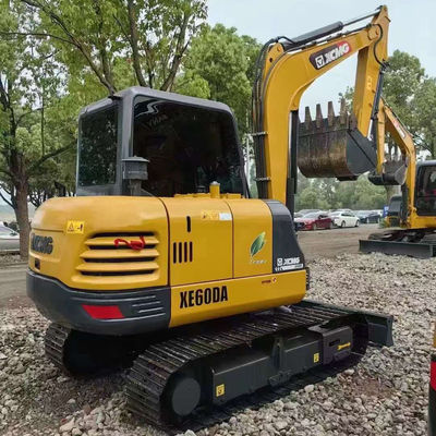 Digunakan 36.2W Heavy Duty Construction Excavator XCMG XE60 Digger bekas