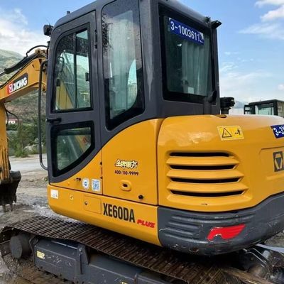 Mesin Diesel Digger Mini Digger XCMG XE60DA Hydraulic Crawler Excavator