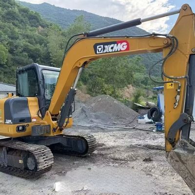 Mesin Diesel Digger Mini Digger XCMG XE60DA Hydraulic Crawler Excavator