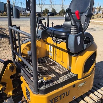 XCMG XE17U Hydraulic Mini Excavator Second Hand Untuk Konstruksi Pertambangan