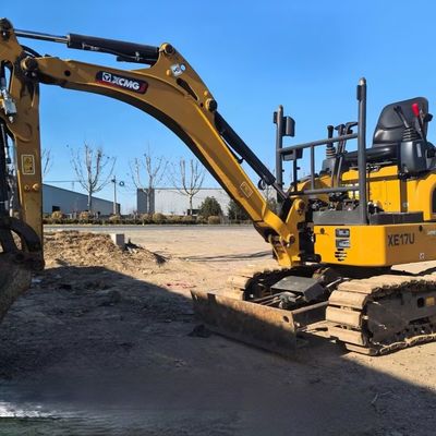 XCMG XE17U Hydraulic Mini Excavator Second Hand Untuk Konstruksi Pertambangan