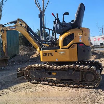 XCMG XE17U Hydraulic Mini Excavator Second Hand Untuk Konstruksi Pertambangan