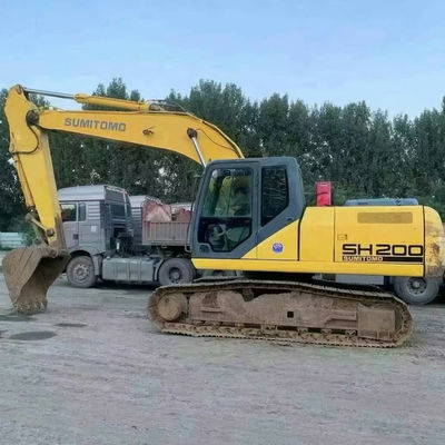 SUMITOMO SH200 Digunakan Crawler Excavator 103kW Peralatan Penggalian Konsumsi rendah
