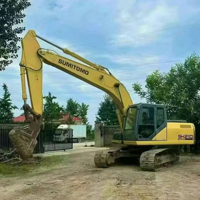 SUMITOMO 210 Mesin Konstruksi bekas Excavator lama hemat bahan bakar untuk jalan