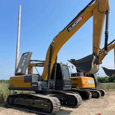 89KW Digunakan Hydraulic Excavator XCMG XE215 2nd Hand Peralatan Konstruksi Berat