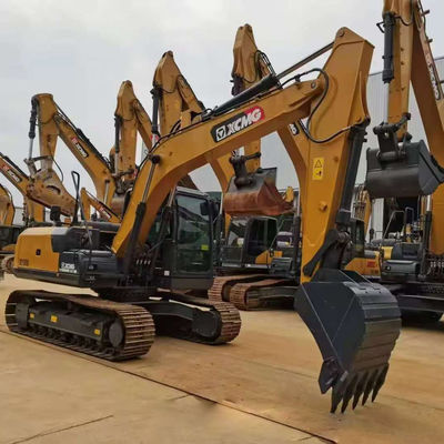 Heavy Duty Digunakan XCMG XE135 Hydraulic Excavator Machine Dengan Crawler Track