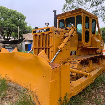 Pertambangan dan Konstruksi Bulldozer CAT D7G Pengendalian hidraulik 202hp
