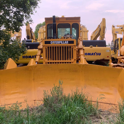 Pertambangan dan Konstruksi Bulldozer CAT D7G Pengendalian hidraulik 202hp