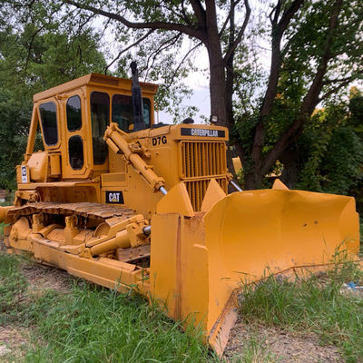 Pertambangan dan Konstruksi Bulldozer CAT D7G Pengendalian hidraulik 202hp