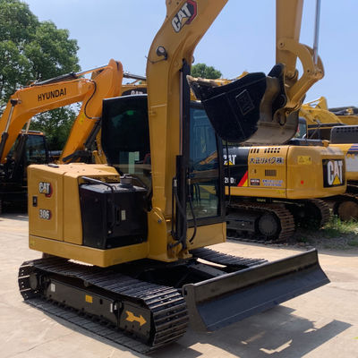 Beban berat Old Cat Excavator CAT 306 Crawler Hydraulic Excavator 5800kg