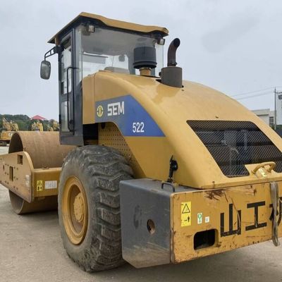 Roller Jalan Tangan Kedua SEM 522 50Hz Getaran Untuk Pembangunan Jalan