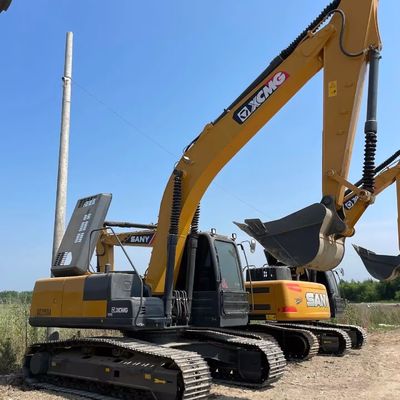 1950 rpm Digunakan XCMG Excavator XCMG215 Old Earth Moving Equipment 21450 Kg